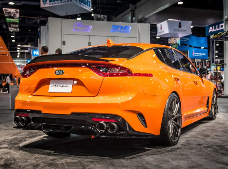 Borla 2018 Kia Stinger 2.0L/3.3L At Rwd/Awd 2.25In Carbon Fiber Tip Kit 2