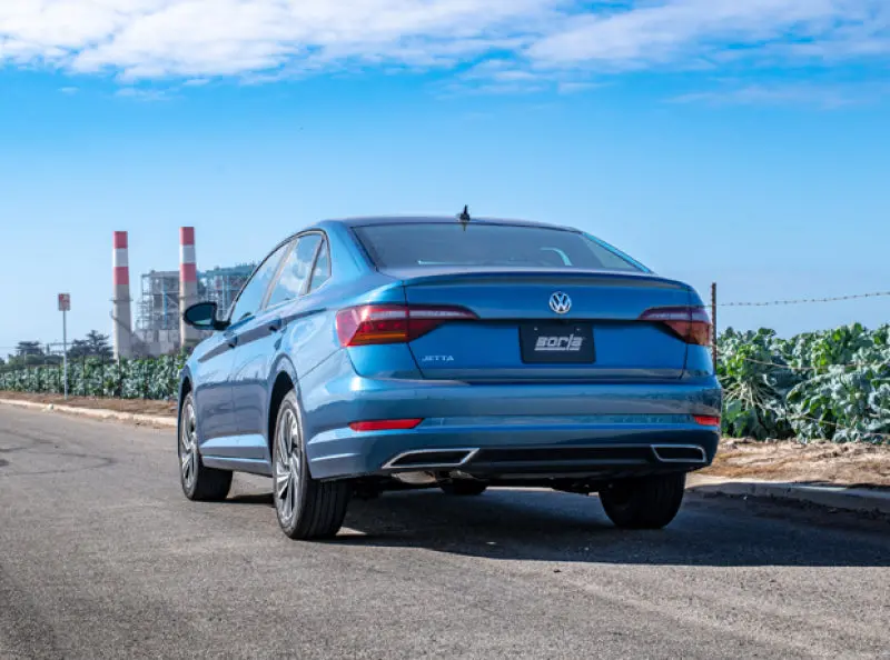Borla 2019 Volkswagen Jetta 1.4L 2.5In Pipe Dia 2.5In Tip Turn Down Pipe S Type Catback Exhaust 2