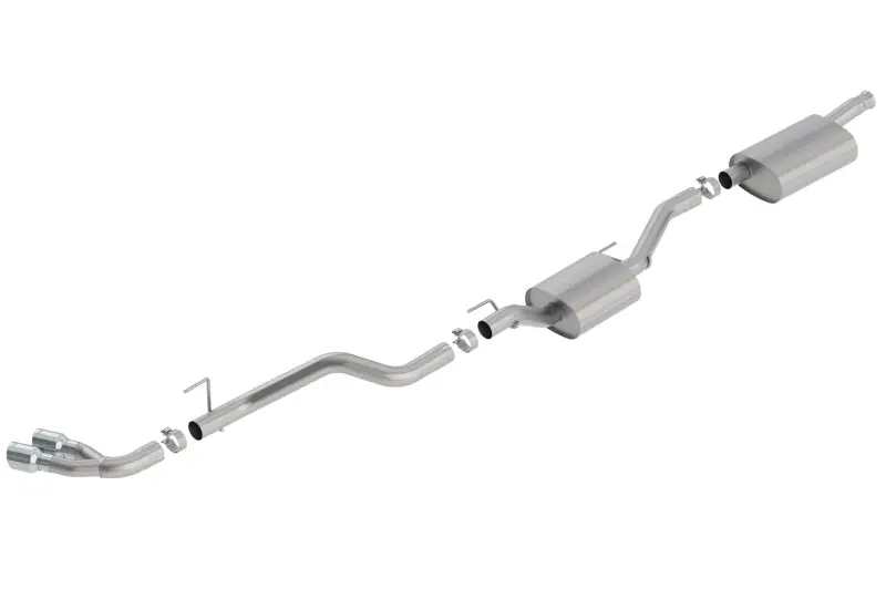 Borla 2020 Jeep Gladiator Jt 3.6L V6 Awd Touring Dual Side Catback W/ Chrome Tips 1