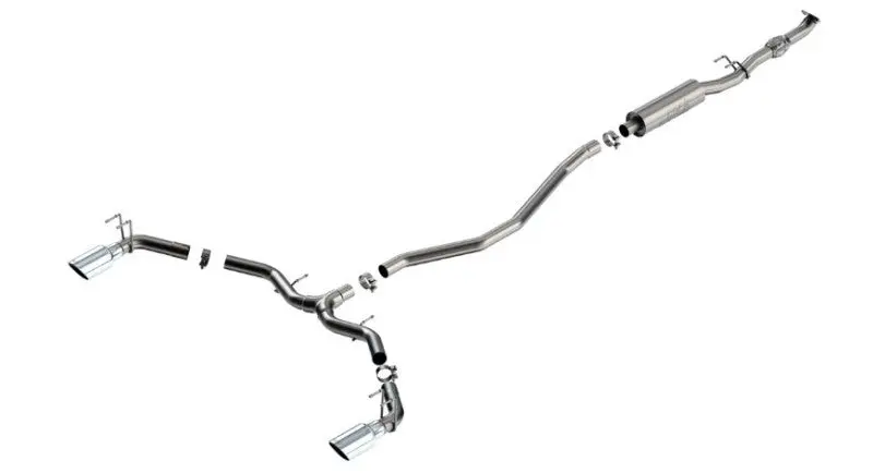 Borla 2023 Integra/22-23 Civic Si 1.5L 4 Cyl. Mt Fwd 4Dr 2.50In S-Type Catback Exhaust 1