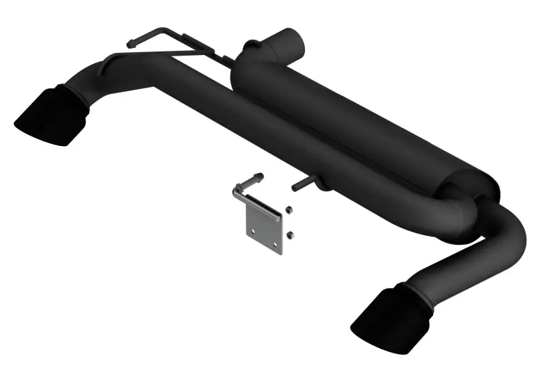 Borla 21-22 Ford Bronco 2.3L 4Wd S-Type Axle Back Exhaust W/ Black Coated Tips 1