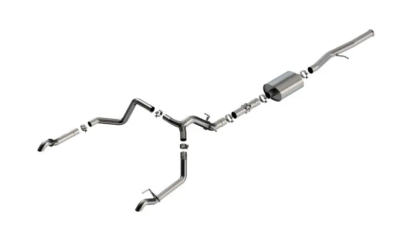 Borla 22-23 Chevrolet Silverado 1500 Zr2 & At4x 6.2L Cc Sb 147.5In Wb Atak Cat-Back 1