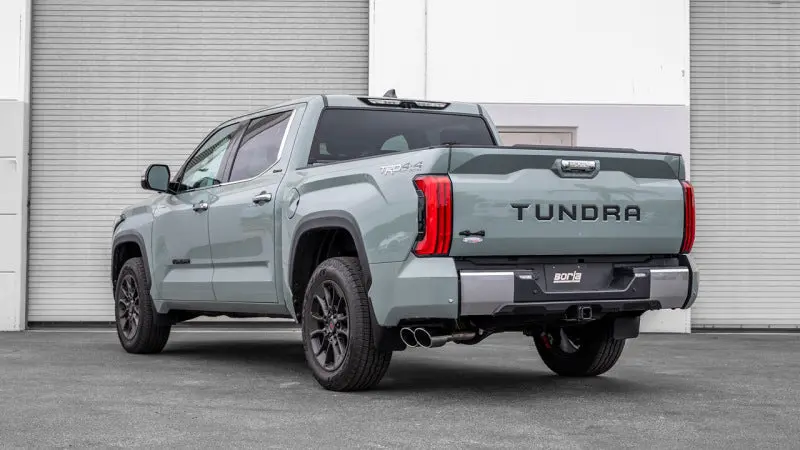 Borla 22-24 Toyota Tundra 3.4L V6 (Inc. Hyb.) Ext. Cab/Std Bed/145.7In Wb Atak Cat-Back - Chrome 1
