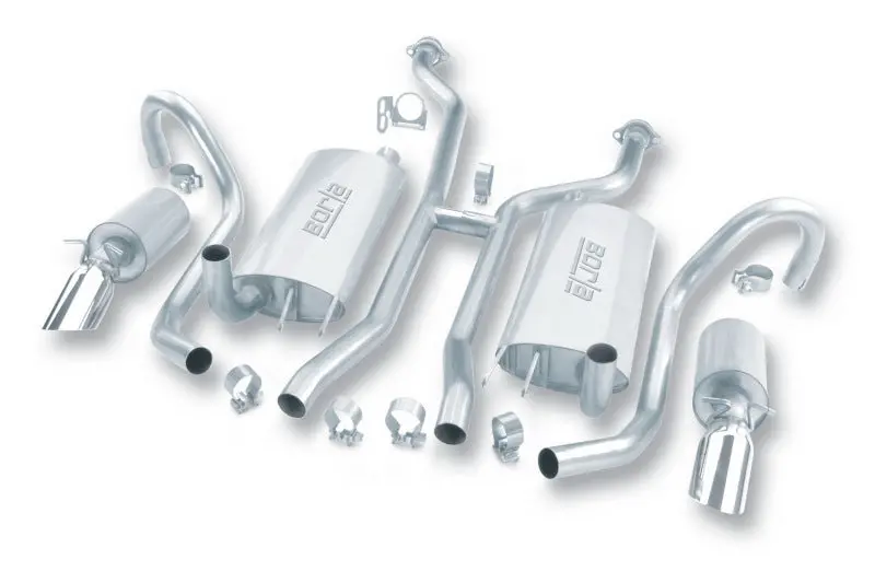 Borla 94-95 Chevy Impala Ss / 94-96 Caprice Classic Ss H-Pipe Catback Exhaust System 1