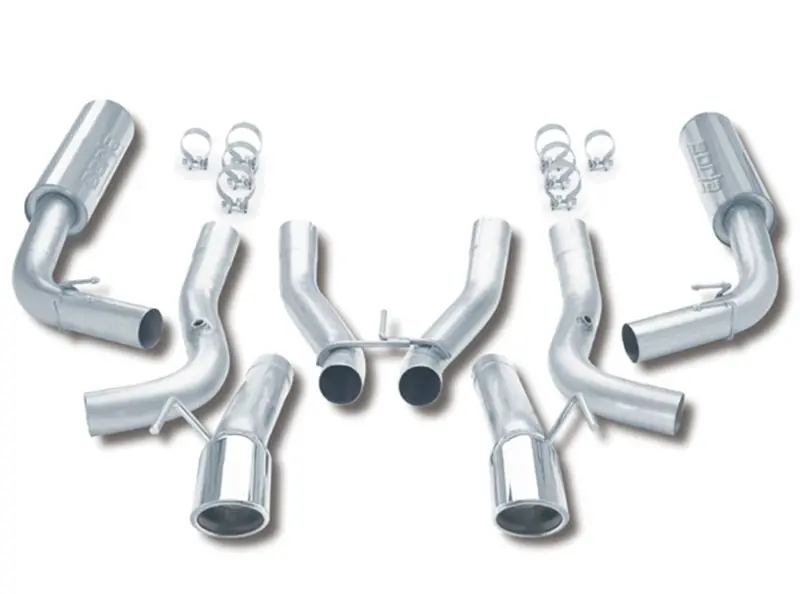 Borla 96-02 Viper Gts/R/T-10 Coupe/Convertible 2Dr W/ 2.5In Inlets Ss Catback Exhaust System 2