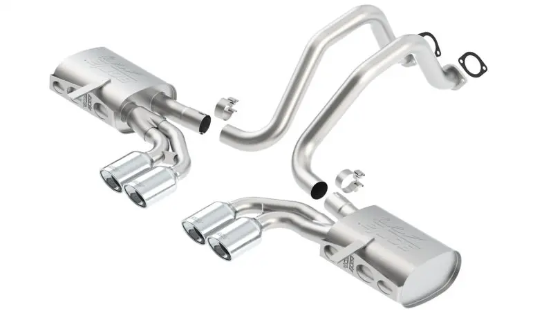 Borla 97-04 Chevrolet Corvette 5.7L 8Cyl Atak Ss Catback Exhaust 2