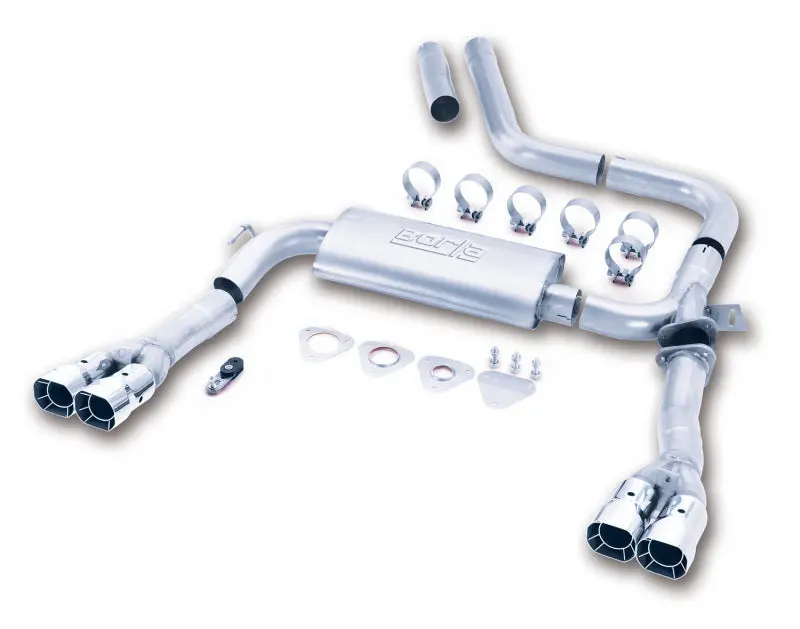 Borla 98-01 Camaro/Trans Am 5.7L V8 At/Mt Catback Exhaust Quad Tips 1