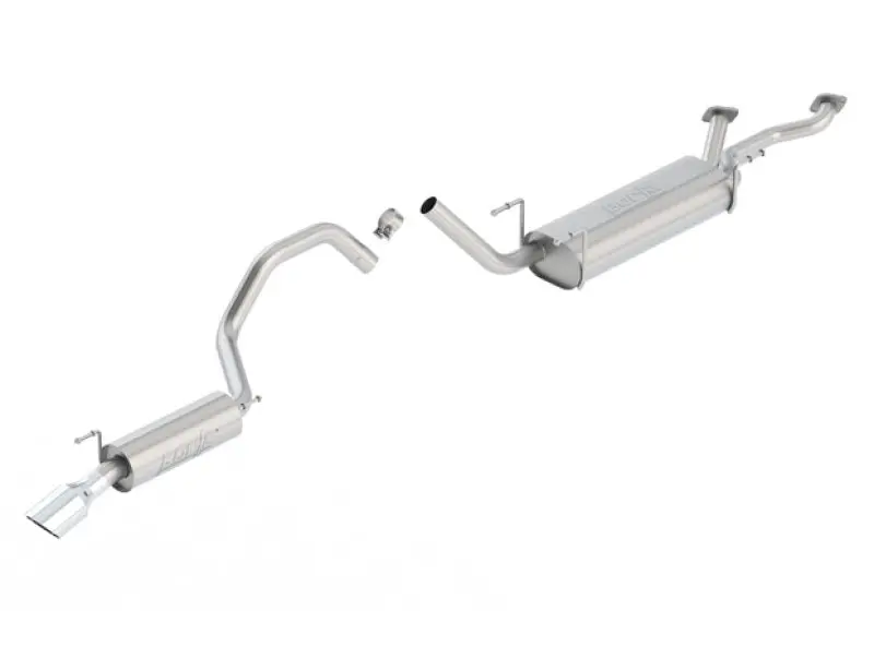 Borla 98-04 Lexus Lx470/Toyota Land Cruiser Stainless Steel Catback Exhaust 1
