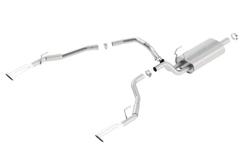 Borla Cat-Back Touring 09-15 Ram 1500 5.7L Ec Sb Truck Single Spilt Rear Exit Through Bumper 2