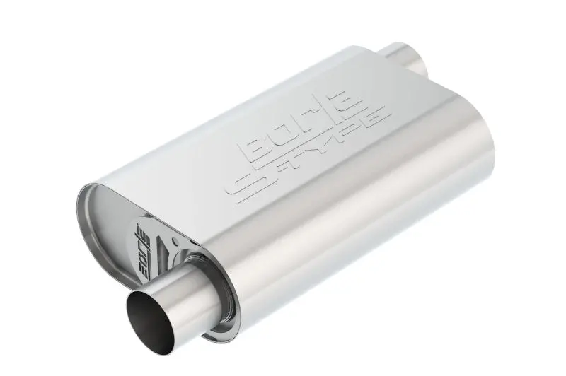 Borla Cratemuffler Sbc Hot 350/383 2.5In Offset/Center 14In X 4.35In X 9In S-Type Muffler 1