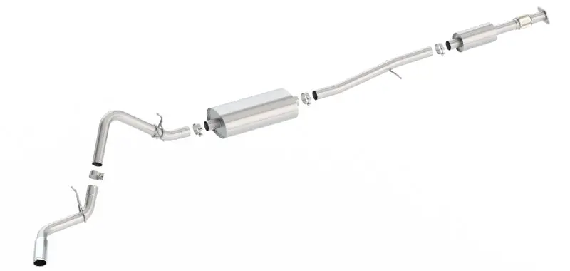 Borla S-Type Cat-Back 19-20 Chevrolet Silverado Side Exit Exhaust 1