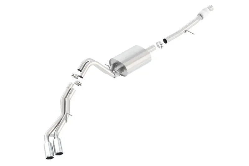 Borla Touring Cat Back 15-16 Chevy Suburban 5.3L V8 2.75In, 2.25In Dual Same Side Exit 4In Tips 2