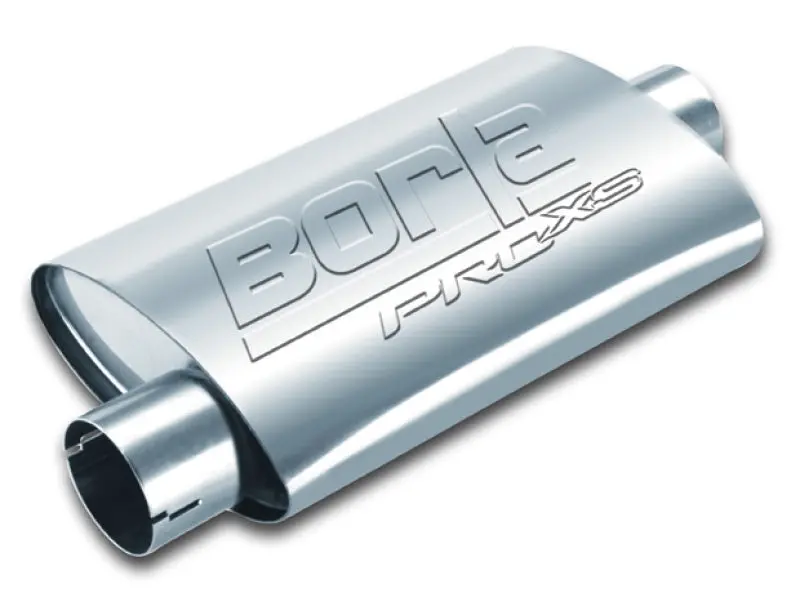 Borla Universal Center/Offset Oval 2.5In In/Out 14In X  4.25In X 1.88In Pro-Xs Muffler 1