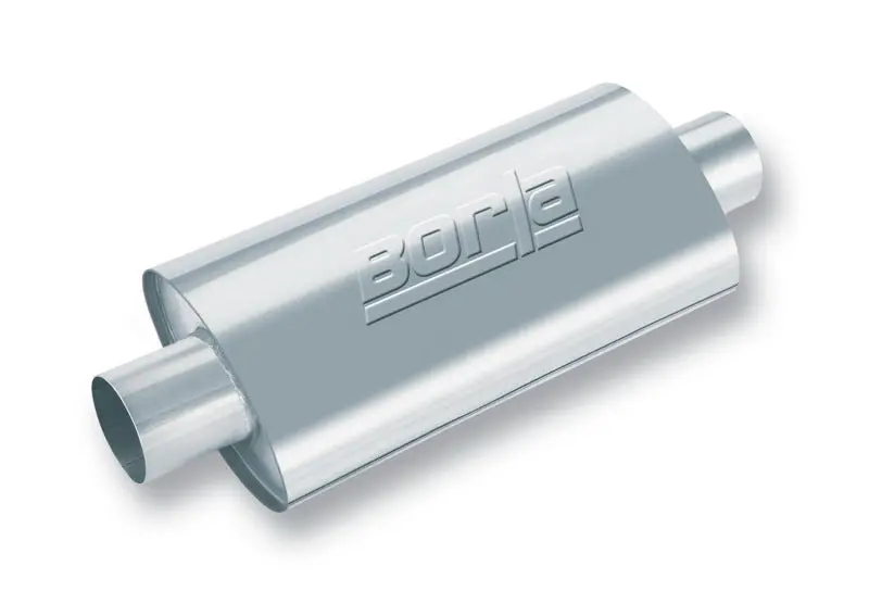 Borla Xr-1 Racing Sportsman 3.5In. Outlet / 3.5In Inlet Oval Muffler - 5In Diameter X 15In Length 2