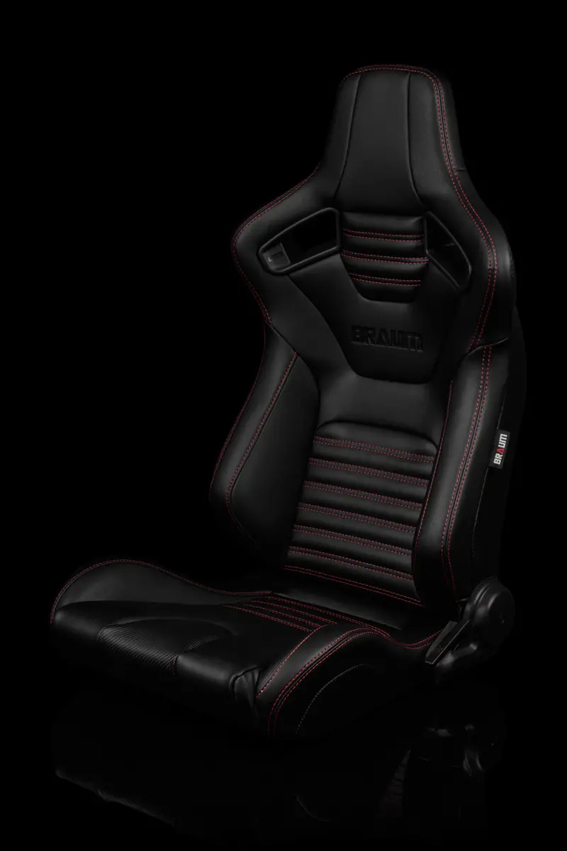 Braum Elite-X Racing Seats - Leatherette  (Pair) 1