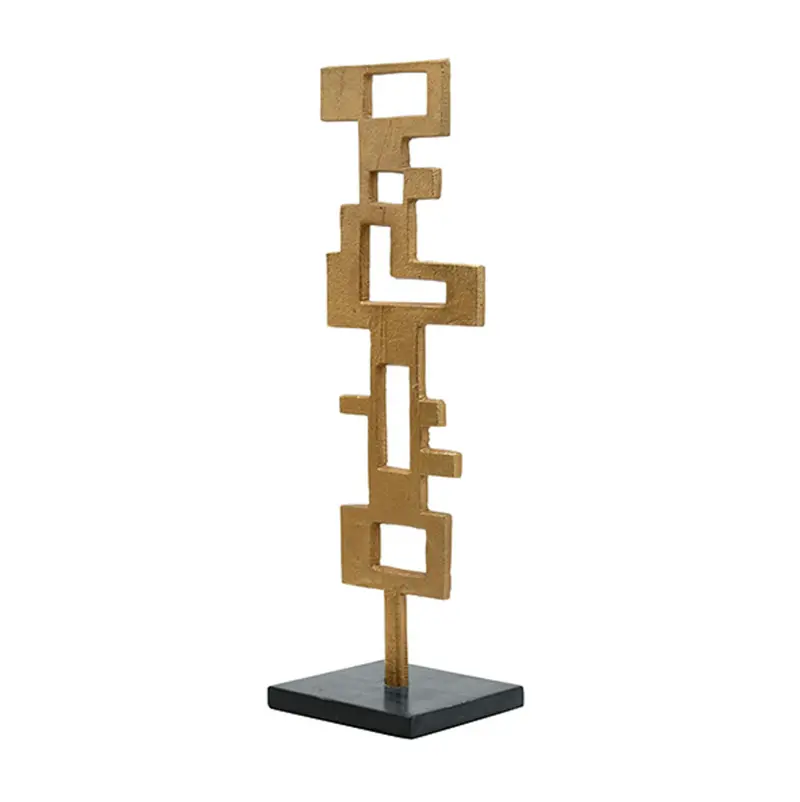 Brax Brutalist Metal Sculpture 1