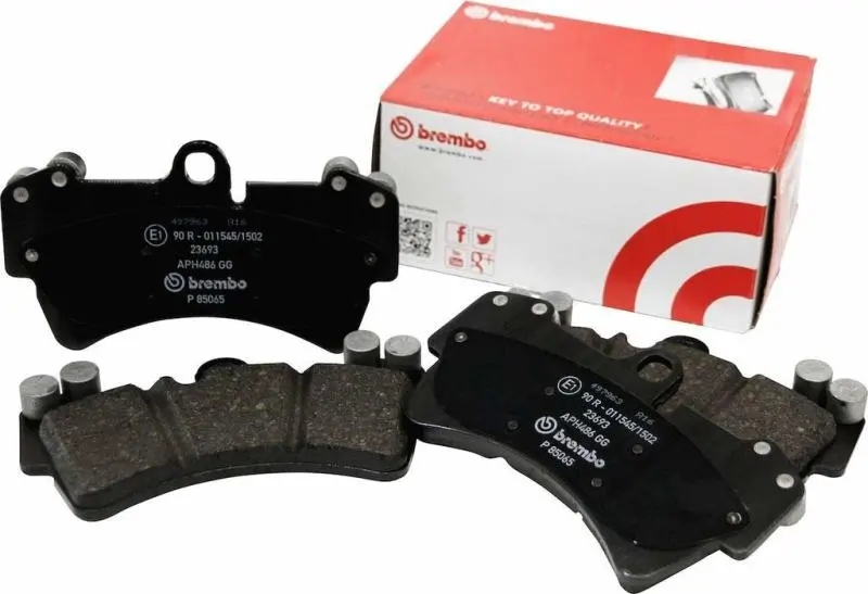 Brembo 13-17 Audi Q5 Front Premium Nao Ceramic Oe Equivalent Pad 1