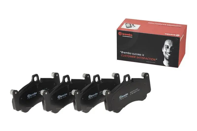 Brembo 15-18 Porsche Macan/2020 Macan Rear Premium Low-Met Oe Equivalent Pad 1