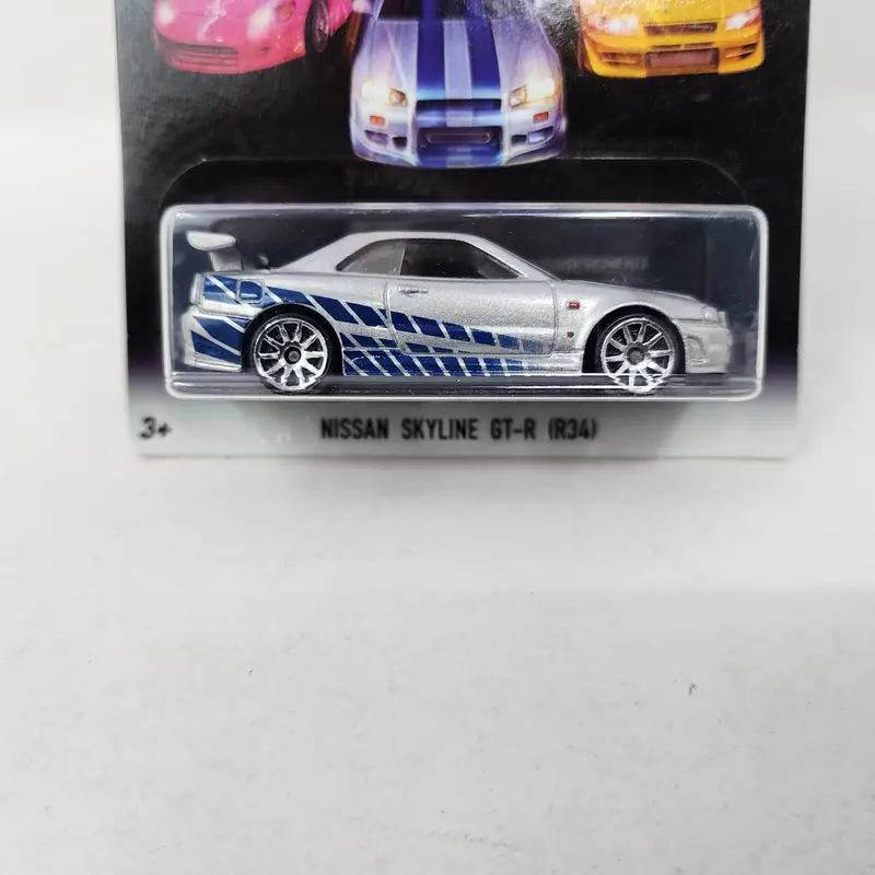 Brian's Nissan Skyline Gt-R (R34) * Hot Wheels 2 Fast 2 Furious Movie 2