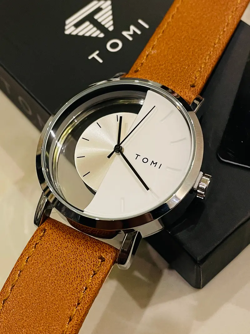 Brown Half Translucent Tomi Watch 1