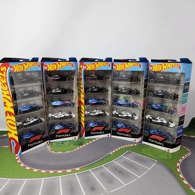 Bulk Buy!! 2025 F1 Cars Formula 1 * 5 Of The 5 Pack * 2026 Hot Wheels Formula 1 Racing 1