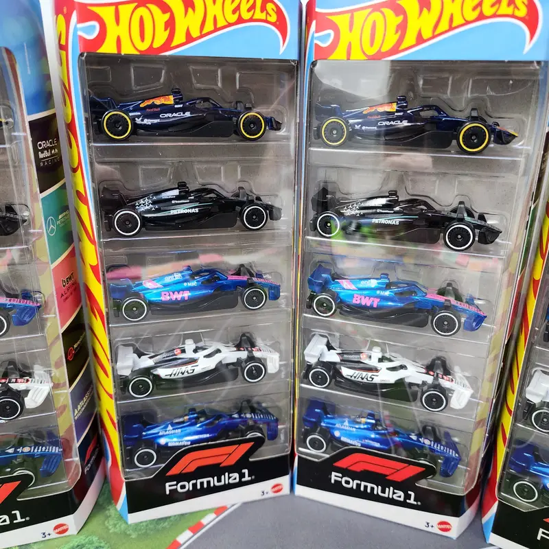 Bulk Buy!! 2025 F1 Cars Formula 1 * 5 Of The 5 Pack * 2026 Hot Wheels Formula 1 Racing 2