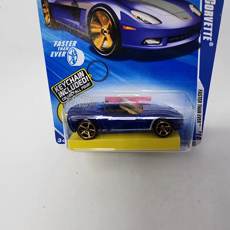 C6 Corvette * Blue * Hot Wheels 2010 Keys To Speed 2