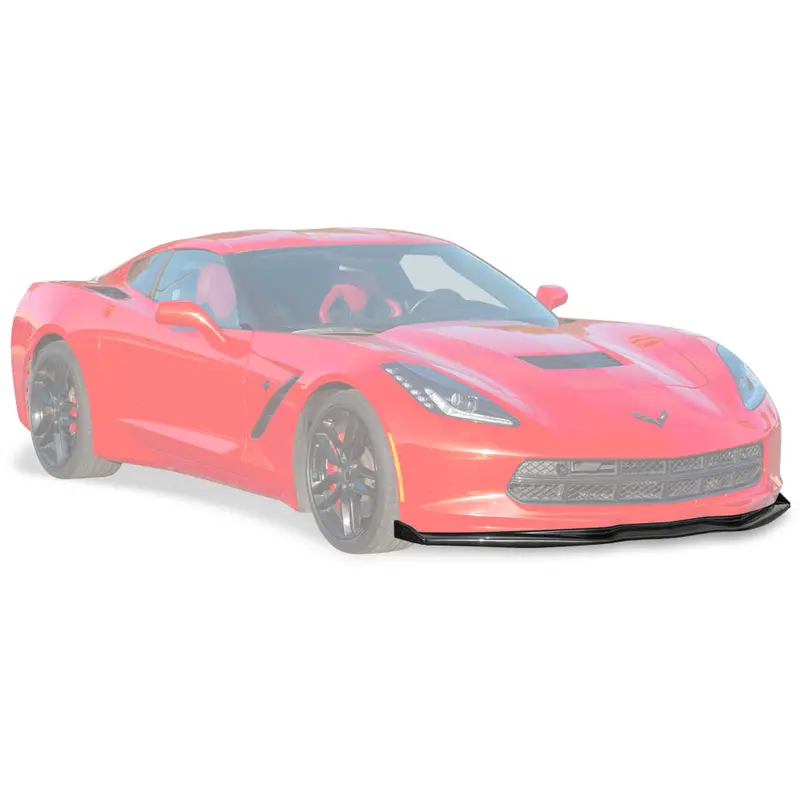 C7 Corvette Carbon Fiber Or Carbon Flash Front Splitter 3