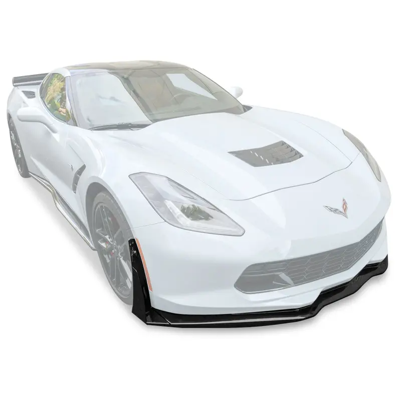 C7 Corvette Carbon Fiber Or Carbon Flash Front Splitter 5