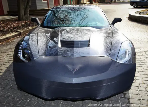C7 Corvette Novistretch Front Bumper Mask 1