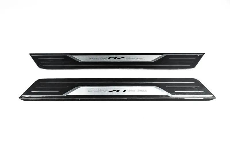 C8 Corvette 70Th Anniversary Door Sills 1
