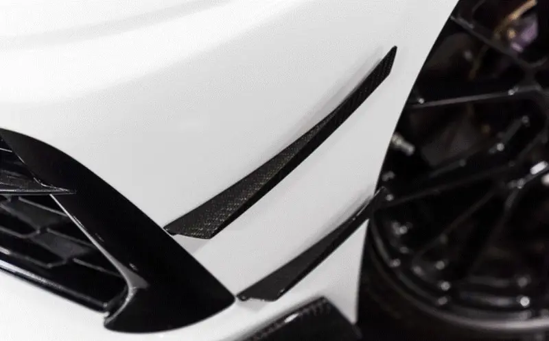 C8 Corvette Carbon Fiber Canards 2