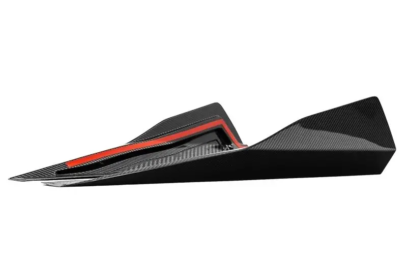 C8 Corvette Carbon Fiber Or Carbon Flash 5Vm Rocker Winglets 1