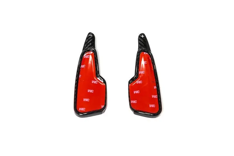 C8 Corvette Carbon Fiber Paddle Shifter Extenders (Black, Blue, Forged, Red Or Silver) 1