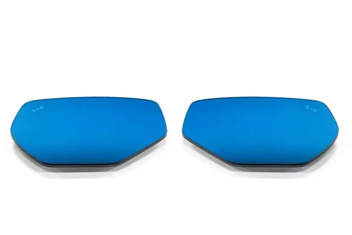 C8 Corvette Wide Angle Convex Mirrors With Turn Signals, Defrosters And Blind Spot 1