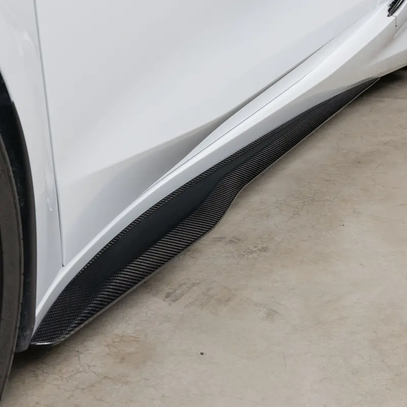 C8 Z06 Carbon Fiber Side Skirts Oem Style | Carbon Fiber | C8 Z06 E-Ray & Zr1 1