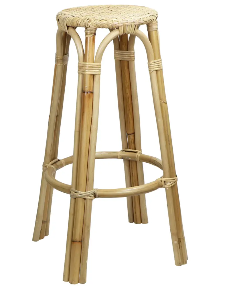 Cabana Rattan Bar Stool - Matthew Izzo Collection 1
