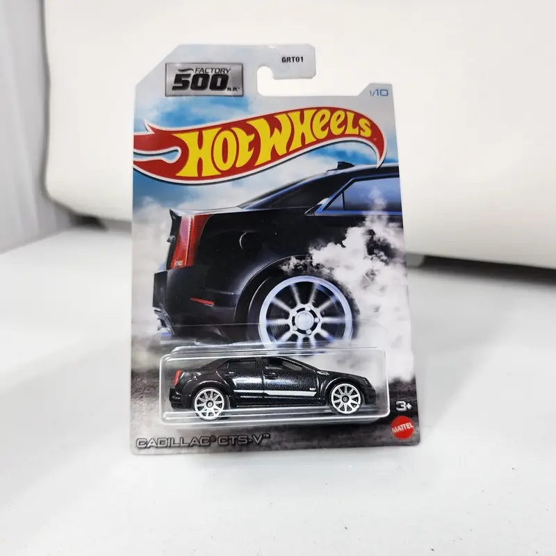 Cadillac Cts-V * Black * Hot Wheels Factory 500Hp 1