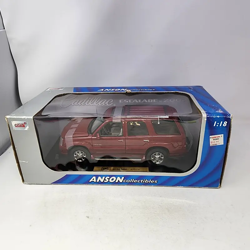 Cadillac Escalade * Burgundy * Anson Collectibles 1/18 Scale 1