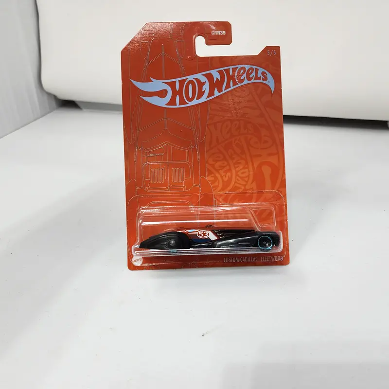 Cadillac Fleetwood * Hot Wheels Orange & Blue 53Rd Anniversary 1