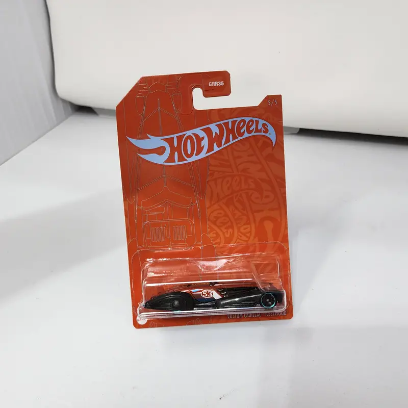 Cadillac Fleetwood * Hot Wheels Orange & Blue 53Rd Anniversary 1
