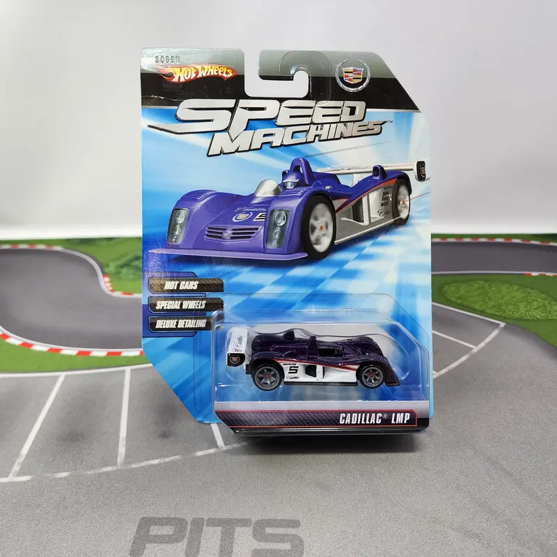 Cadillac Lmp * Hot Wheels Speed Machines * Bad Card 1