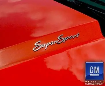 Camaro Ss - Supersport Emblems 2Pc | Polished Stainless Steel 1