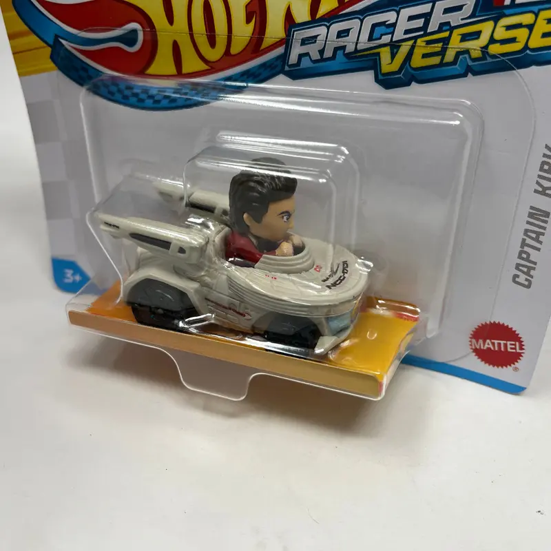 Captain Kirk Star Trek First Edition * 2024 Hot Wheels Racer Verse Case L 2