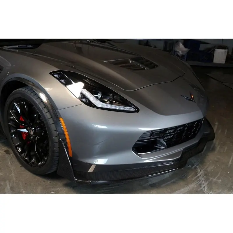 Carbon Fiber Front Airdam Track Pack W/Undertray 2