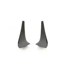 Carbon Fiber Front Bumper Canard 1