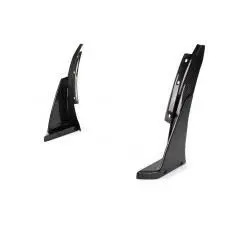 Carbon Fiber Front Canards/ Bumper Spats ( For Apr C7 Airdam Only) 1