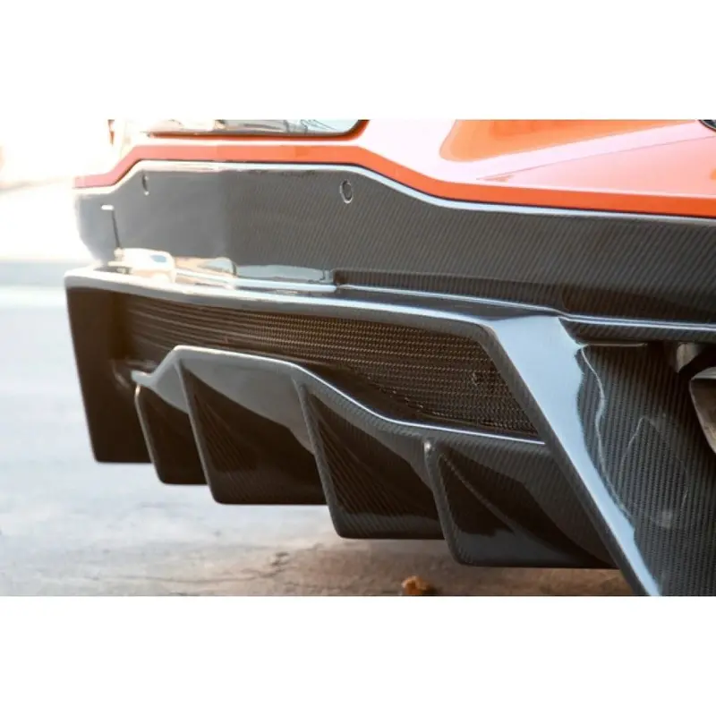 Carbon Fiber Rear Diffuser 2