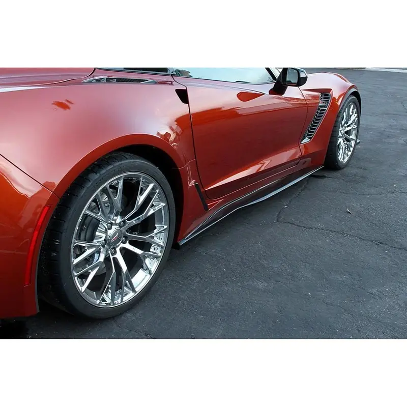 Carbon Fiber Side Rocker Extensions C7 Z06 2