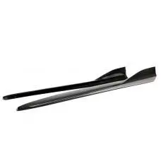 Carbon Fiber Side Rocker Extensions C8 1